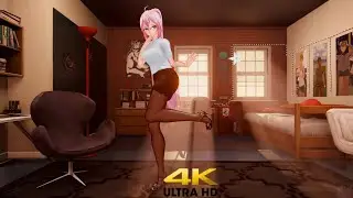 Luna Chan - Feet Growth/Giantess Growth (4K AI Upscale)