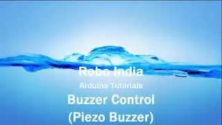Tutorial of Buzzer on Arduino