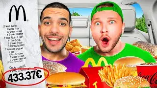 On Laisse La Personne Devant Nous Décider De Ce Qu'on MANGE pendant 24 Heures ! ft.unchained,brice..