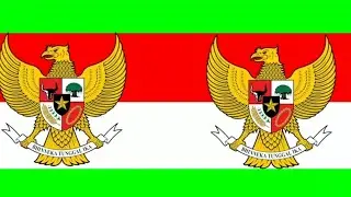 GREEN SCREEN  ANIMASI BERGERAK LAGU GARUDA PANCASILA