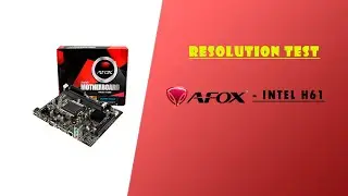 TESTE 1   CURTO CIRCUITO PLACA MÃE AFOX H61