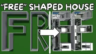 Building the WORD FREE into a Bloxburg House