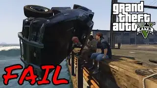 STUNT MONTAGE FAIL - GTA 5 Funny Cinematic