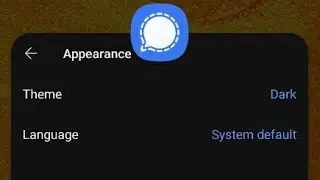 How To Enable Dark Mode on Signal App