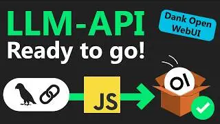 LangChainJS + Open WebUI: Local LLM-API in Node.js (without own UI)