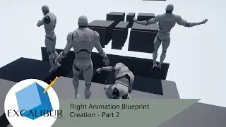 Flight Animation Blueprint Creation - Part 2 - Aim Offset (UE4 Tutorial)