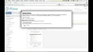 Plone themes with bundled site setup