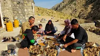 Nomadic Life: 🥘The Pleasure of Nomadic Breakfast with Kale Pache | A Good Breakfast in Nomadic Life🌄