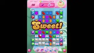 Candy Crush Saga LEVEL 221 NO BOOSTERS (new version)🔄✅