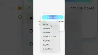 Upload files to your Flutter apps, no coding required!