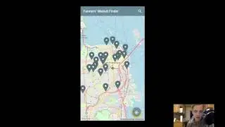 Farmers' Market Finder iOS App made with Python and Kivy