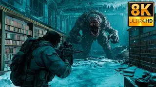 Monster Library | Metro 2033 Redux | IMMERSIVE ULTRA Graphics Gameplay | 8K