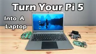 Transform Your Raspberry Pi 5 into a Laptop with the CrowView Note