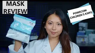 Powecom Kids KN95 Mask Review Using NIOSH N95 Testing Standard