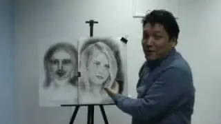 Мастер-класс сухая кисть. Отзыв Уроки портрета Татьяна Артыкова