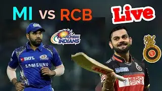 RCB vs MI | LIVE | IPL | 2021