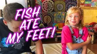 Fish ate my FEET! Payton Delu