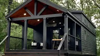 LIVING TINY with MR TINY - Custom modern boho tiny home with maximum outdoor living space