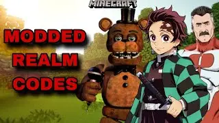 *NEW* BEST MODDED REALM CODES FOR MINECRAFT BEDROCK EDITION!