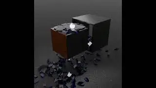 Blender Cube Tempered Glass Destroyed while opening