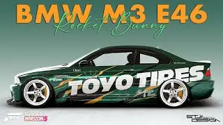 BMW E46 Rocket Bunny / Toyo Tires - Forza Horizon 5 Design | Speedart