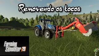 Farming240 #5 - Removendo os cepo de madeira - Farming Simulator 2019