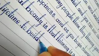 Good handwriting techniques | print handwriting with ball pen | Best hand writing practice