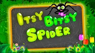 Itsy Bitsy Spider || English Nursery Rhyme