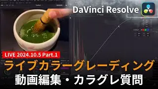 【初心者向け】カラーグレーディング、何から始めればいいの？全て回答します！｜動画編集｜DaVinci Resolve