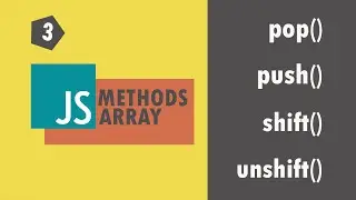 push vs pop vs shift vs unshift | JAVASCRIPT ARRAY METHODS | Codehood شرح بالعربى