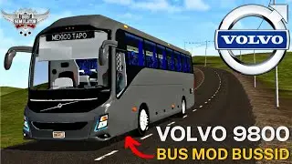 Volvo 9800 4x2 Bus Mod Bussid | Volvo bus mod bussid #bussimulatorindonesia
