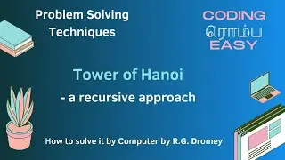 Tower of Hanoi |  Binary tree  representation and Python code  to implement Tower of Hanoi
