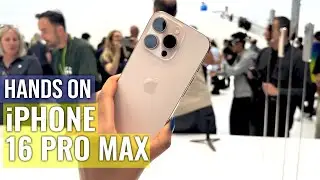 iPhone 16 Pro Max Hands-on: Beautiful💥