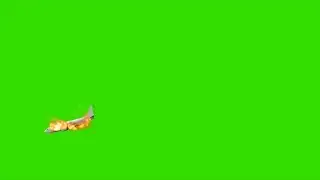 Plane Crash Green Screen