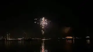 Фейерверк в Дубае 2021