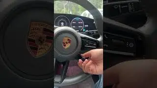 Inside Porsche Green Mamba: Steering Wheel Features 🚘 | 60-Second Luxury