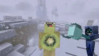 Майнкрафт , но весь мир заледенел 🥶