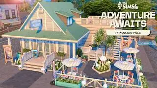 JAMMIN' JELLYFISH Bar & Lounge 🐟 the sims 4: adventure awaits | speed build
