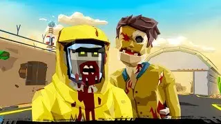 Уничтожаю зомбаков в The Walking Zombie 2 первый взгляд