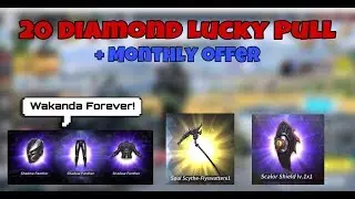 20 Diamond Soul Scythe Flyswatter Pull + Monthly Offer Skin | Rules Of Survival