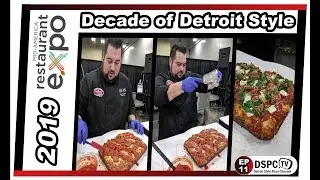 2019 Mid America Restaurant Expo - MAREXPO - Detroit Style Pizza
