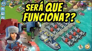 ATAQUE COMBINADO INCENDIÁRIOS + CRIONEIRAS | BOOM BEACH