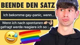 Das DÜMMSTE Vorurteil über Schwule... Beende den Satz 🤣🏳️‍🌈 LGBTQ+ Edition