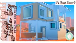 Little Big Strange House (estructura) | Ft Team Sims 4 SpeedBuild