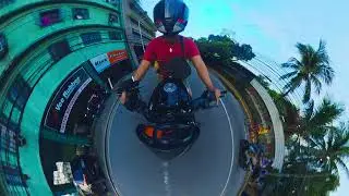 Testing the #Insta360 #OneX2 for the 1st time on my #Kawasaki #Bajaj #Rouser #NS200