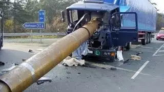 Самые жесткие аварии. Burning people The most severe accident