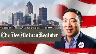 Andrew Yang Discusses Economy In More Depth To Questions From Des Moines Register's Editorial Board