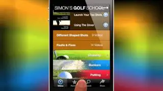 Simon's Golf School - App for iPhone