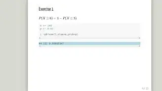 Binomial Distribution - Quality Control Worked Example