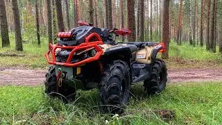 Квадроциклы BRP XMR 1000r и Stels guepard 650 